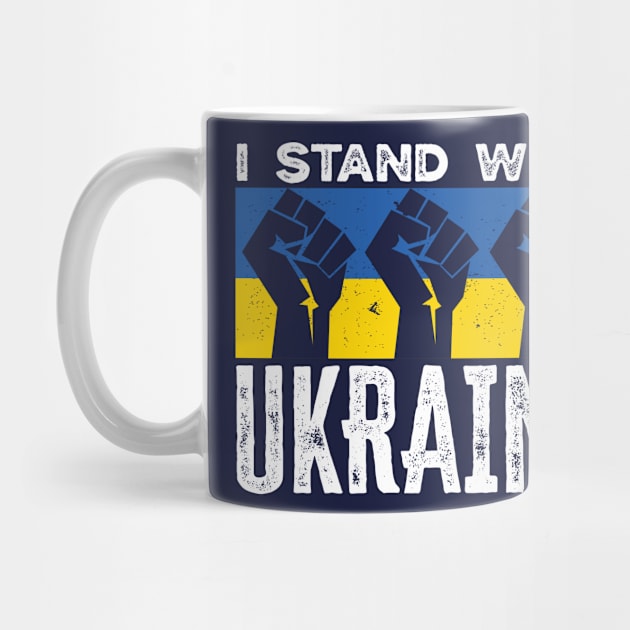 I Stand With Ukraine, Support Ukraine by Coralgb